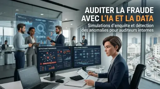 Auditer la fraude avec l’IA et la data : Simulations d’enquête et détection des anomalies pour auditeurs internes